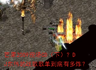 芒果2009现场CD(下)?DJ东伟的战歌歌单到底有多炸? 芒果2009现场CD(下)?DJ东伟的战歌歌单到底有多炸?