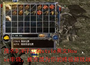 ï��DjM�н���styleӢ��House���գ��ܷ��Ϊ����ռ���Ϸս�裿