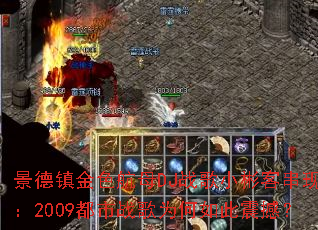�������ɫ��ĸDJս��С��ʹ��ֳ���2009����ս��Ϊ������𺳣�
