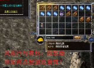 风夜行与青丝:战歌旋律如何点燃游戏激情? 风夜行与青丝:战歌旋律如何点燃游戏激情?