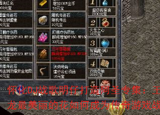怀化DJ战歌明仔打造阿圣专集:王绎龙最美丽的花如何成为传奇游戏战歌? 怀化DJ战歌明仔打造阿圣专集:王绎龙最美丽的花如何成为传奇游戏战歌?