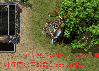 不想看见你哭还是爱情没有那么美?叶仔国冰雪战歌Electro对决 不想看见你哭还是爱情没有那么美?叶仔国冰雪战歌Electro对决