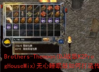 Brothers-Themoon(DJս��K2ProgHouseMix)����˯�߹���δ��촫����Ϸս�裿